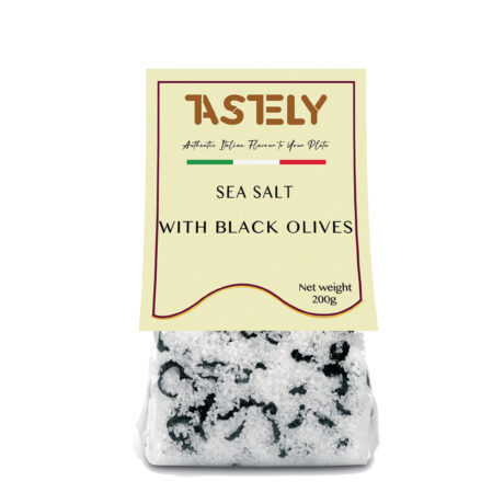 Sea Salt with Black Olives